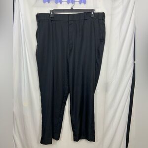 NWOT Tact Squad men’s solid black‎ formal dress pants straight leg business 46